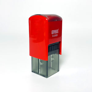 Sello Autoentintable de Bolsillo de Plástico, 20 * 20 mm, Cuadrado, Personalizado <span class=keywords><strong>para</strong></span> Oficina, con Logotipo, Impresora Automática de <span class=keywords><strong>Tinta</strong></span>, Almohadilla de <span class=keywords><strong>Tinta</strong></span> Express - Product Image 5