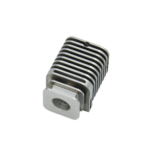 Tùy chỉnh CNC các bộ phận công chính xác hợp kim nhôm tản nhiệt khối, 6061/6063 Anodizing/Sơn xử lý bề mặt - Product Image 1