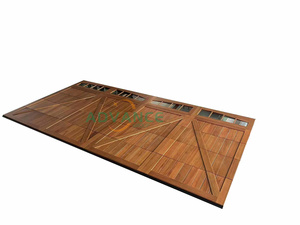 <span class=keywords><strong>Porte</strong></span> <span class=keywords><strong>de</strong></span> <span class=keywords><strong>garage</strong></span> automatique à ouverture verticale en aluminium et verre à grain <span class=keywords><strong>de</strong></span> bois 9x7 pour <span class=keywords><strong>garage</strong></span> à 2 voitures - Product Image 5