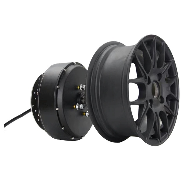 5000W 260 45h V4 Electric Detachable BLDC Wheel Hub Motor 14*4.25inch New Condition on Sale