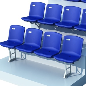 Sillas de Plástico para Estadios al por Mayor, Asientos Deportivos Resistentes para Estadios y Arenas, Precio Competitivo - Product Image 1