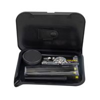 Vente chaude Biodégradable Couleur Manuel Cigarette Roulant Plateau Deux Couches En Plastique Fumée Broyeur Briquets Fumer Accessoires Ensemble