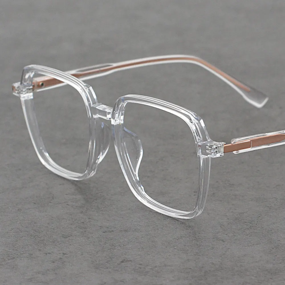 75115 Big Size Square Prescription TR90 Spectacle Eye Glass Glasses Eyeglasses Optical Eyewear Frames For Men