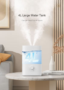 RUNAL 4 Liter 100W Boden Desktop Geräuscharmes Heiz spray RGB Smart Wifi Heißdampf Umidificador De Ar Ultraschall Luftbe feuchter - Product Image 2