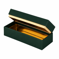 Boîte cadeau rigide de luxe personnalisée avec fermeture magnétique, gaufrage et design sur mesure, emballage en papier premium pour chocolat, thé, cosmétiques