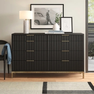 Hotel casa camera da letto mobili metallo nero di stoccaggio in acciaio inox laminato pannello di stoccaggio cassettiera cassettiera per camera da letto - Product Image 6