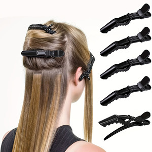 30 pinces à cheveux en plastique pour salon <span class=keywords><strong>de</strong></span> coiffure, <span class=keywords><strong>barrette</strong></span> pour coiffure, outil <span class=keywords><strong>de</strong></span> coiffure pour la coupe <span class=keywords><strong>de</strong></span> cheveux - Product Image 1