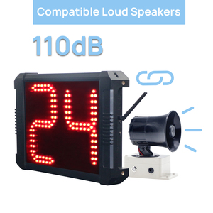 LED Digital Basketball Scoreboard &amp; <strong>2</strong> Units <strong>Programme</strong> 14/24/30 Seconds Shot Clock with <strong>Remote</strong> <strong>Control</strong> &amp; Tripod &amp; Buzzer - Product Image 4
