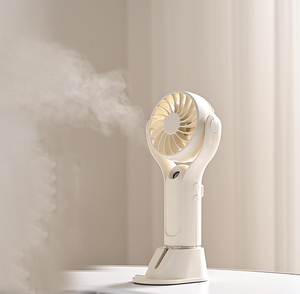 Bàn thiết kế mới tạo độ ẩm không khí với xách tay có thể sạc lại nước Mist cầm tay mini fan - Product Image 1