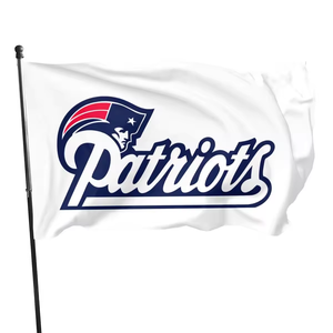 Bandera Grande Personalizada de los Patriots de Inglaterra en Azul Marino, 3x5 pies, para Jardín, Patio, Hogar, Decoración Exterior, Regalo para Fanáticos del Deporte - Product Image 4