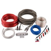 Kit de câblage pour amplificateur audio de voiture, jauge 0/4/8, installation de ampli