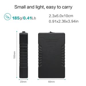 CE認定バッテリーパック5V12V 6000mAhUSBデュアル出力外部充電式12Vリチウムイオンバッテリー - Product Image 4