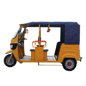 Sehr beliebter Bajaj-Stil Elektro-Rikscha-Passenwagen Dreirad-Taxi 3-Rad-Tuk-Tuk