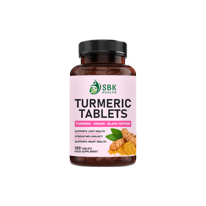 Comprimés de Curcuma Directement de l'Usine avec Racine de Curcuma pour Favoriser une Flexibilité Articulaire Confortable et Optimale, et Soutenir une Santé Équilibrée - Product Image 1