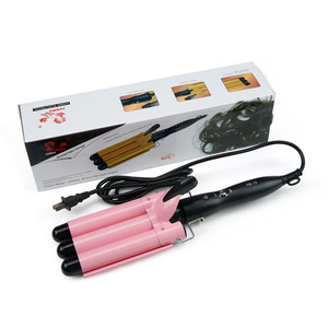 Prodotti di tendenza 2022 nuovi arrivi hit seller magic hair bigodini curls styling kit pink hair waver bigodino - Product Image 1