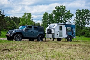 Mini <span class=keywords><strong>caravane</strong></span> de 12 pieds conforme à la norme australienne, remorque de camping-car, transporteur de jouets avec puits de lumière, suspension indépendante - Product Image 2