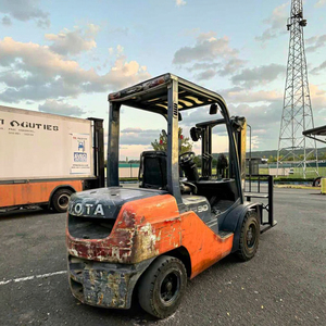 Voor Heli Voor <span class=keywords><strong>Toyota</strong></span> <span class=keywords><strong>25</strong></span> Mini Vorkheftruck Drie Traps Mast 2.5 Kleine Interne Verbranding Vorkheftruck Japan Originele China 'S Goedkoop - Product Image 4