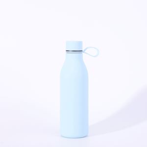 550ml Leak-Proof Double Wall Stainless Steel Vacuum Flask Lid 12-24 Hours Thermal Insulated Modern Design for Travel Sports Gym - Product Image 1