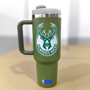 Tazza da Viaggio in Acciaio Inox Stany 40oz, Vendita all'Ingrosso, Tazza Termica in Metallo con Manico, Coperchio e Cannuccia, Tumbler Isolato per Auto - Product Image 2