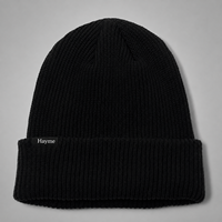 Bonnet en tricot côtelé épais avec logo personnalisé brodé pour équipes sportives et articles promotionnels de marque – Commande en gros