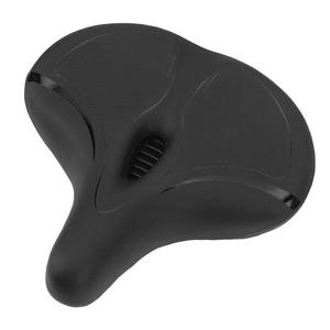 Sillín de <span class=keywords><strong>Bicicleta</strong></span> de Espuma Viscoelástica, Cuero Artificial, Hueco y Transpirable, Doble Absorción de Impactos, Utilizado para Reemplazar Pastillas de Freno - Product Image 3