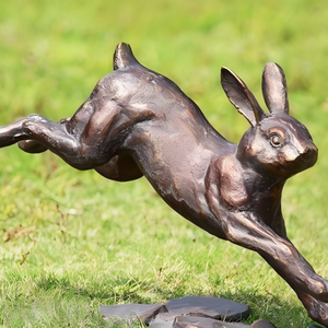 Modern tasarım dökme bronz boğa heykel bahçe dekorasyon yaşam boyutu bronz geyik at heykelleri - Product Image 1