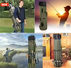 Vendita Diretta: Custodia Rigida Impermeabile Portatile per Canne da Pesca a Mosca, Borsa Multifunzionale per Attrezzatura, Pratica Scatola e Borsa da Pesca - Product Image 6