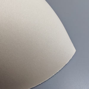 Stock Push up Round Foam <b>White</b> Black <b>Bra</b> Cups with PU Fabric and Hard Sponge <b>Padding</b> for Swimwear Wholesale <b>Bra</b> Cup Sponge - Product Image 3