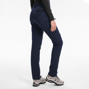 Pantalones Deportivos Softshell para <span class=keywords><strong>Mujer</strong></span>, Casuales, de Poliéster, Impermeables, Transpirables, con Estampado Tejido, Cálidos, para Senderismo y <span class=keywords><strong>Montaña</strong></span>, Talla Grande, Nuevo - Product Image 2