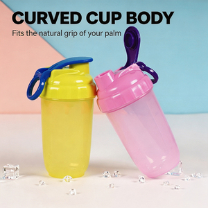 Gobelet de sport personnalisé avec logo, vente en gros, gobelet cadeau, anti-fuite, pour protéines en poudre, milkshake, 400 ml - Product Image 4