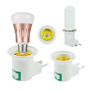 Base de Lámpara E27 Flexible con Enchufe EU/US/UK, Adaptador de Enchufe para Pruebas Móviles, Interruptor, Soporte de Lámpara de Mesa de Acero Inoxidable para LED - Product Image 5