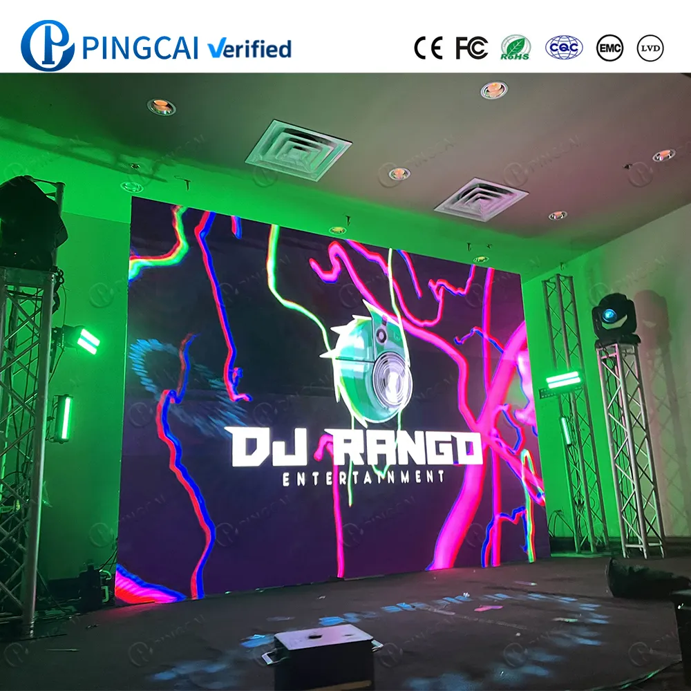 P1.9 P2.6 P2.9 P3.91 무대 이벤트 LED 스크린 디스플레이 패널 야외 실내 대여 배경 비디오 벽 가격 DJ 교회 콘서트