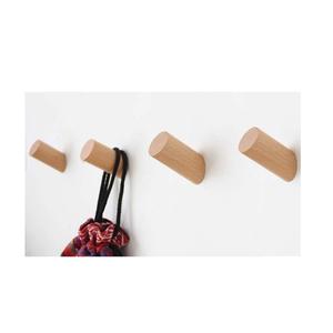 Crochets muraux en bois, porte-manteau mural en bois, crochet robuste pour suspendre serviettes et manteaux - Product Image 3