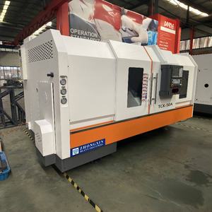 مخرطة عالية الأمان منخفضة الضوضاء باستخدام الحاسب الآلي TCK50A ، ماكينة معدنية بمستوى جيد من المعدن - Product Image 2