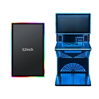 Nouvel écran tactile capacitif Intellitouch haute résolution 32 pouces 1920x1080/2K/4K, série/DVI/USB, interactif, pour jeux et services en libre-service