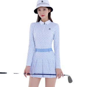 Ensemble de <span class=keywords><strong>golf</strong></span> pour femmes, veste en nylon/cachemire à manches longues avec perles, nouvelle collection automne-<span class=keywords><strong>hiver</strong></span>, pour le sport en plein air, uniforme de <span class=keywords><strong>golf</strong></span> - Product Image 4
