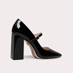 Nouveau été <span class=keywords><strong>noir</strong></span> <span class=keywords><strong>escarpins</strong></span> à talons hauts femmes français rétro bout pointu Mary Jane chaussures un mot boucle <span class=keywords><strong>confortable</strong></span> sans lacet - Product Image 3