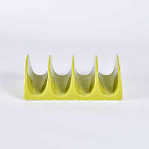 Moderna ceramica messicana porta <span class=keywords><strong>Taco</strong></span> e piatto piatto modello personalizzato per feste che servono Tacos Bar all'ingrosso - Product Image 2