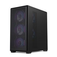 Boîtiers d'ordinateur de jeu en alliage d'aluminium de type micro ATX, nouvelle conception, personnalisés, avec panneau latéral en maille et fenêtre, pour PC, vente en gros