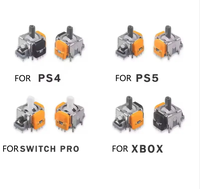 Joystick à effet Hall de remplacement pour manette PS5 PS4 3D analogique pour Xbox One/ Switch Pro Hall analogique