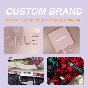 Alta calidad al por mayor de diseño personalizado 100% Mulberry Silk Durags Hip-Hop turbante suave gorro de dormir para hombres - Product Image 4