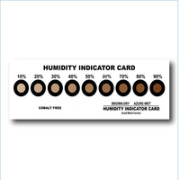 Carte indicatrice d'humidité sans cobalt, 9 points, prix, indicateur d'humidité