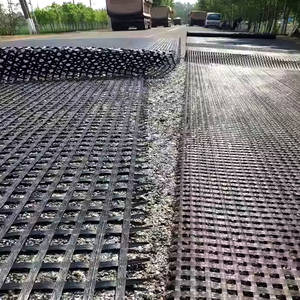 Sợi thủy tinh lưới cho đường lái xe paver geogrid nhựa đường gia cố vật liệu giữ lại tường xây dựng lưới sỏi đường xây dựng - Product Image 3