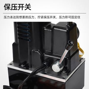Electric Hydraulic Pump QQ-700 70 Mpa High Pressure Portable Pump Station <b>Hand</b> Operated Pressure Holding - Product Image 2