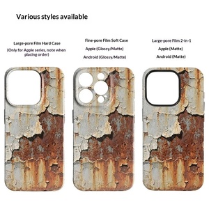 Cover Posteriore per Cellulare con Design Retrò Animale Ruggine di Tendenza, Custodia per Telefono in TPU Opaco Antiurto, Sublimazione per iPhone - Product Image 4
