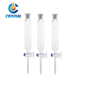 กรวยไล่ระดับกระจกสำหรับห้องปฏิบัติการที่มีคุณภาพ1545กรวยแบบทรงกระบอกและ PTFE - Product Image 6