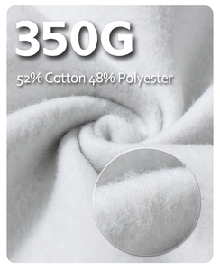 Sudadera con Capucha de Lujo para Hombre, de Poliéster/Algodón, Corte Regular, Estilo Urbano Personalizado, 350g, Forro Grueso, Antiarrugas - Product Image 3
