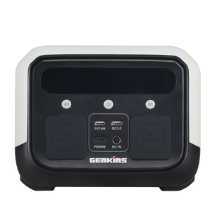 Centrale Électrique Portable Genkins P330 280.8Wh 330W Sortie AC 7 Prises 15W Solaire Sans Fil 100W Batterie Lithium-ion Utilisation d'Urgence - Product Image 1