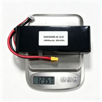Литий-полимерный аккумулятор LiPo 6S 22.2V 18000mAh 10C, высокомощный, для FPV дронов и сельскохозяйственных БПЛА