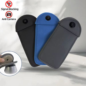 Custom School Library Neoprene Pocket signal Blocking Faraday Cell Phone <strong>Bag</strong> Universal Lockable Mobile Phone Pouch - Product Image 1